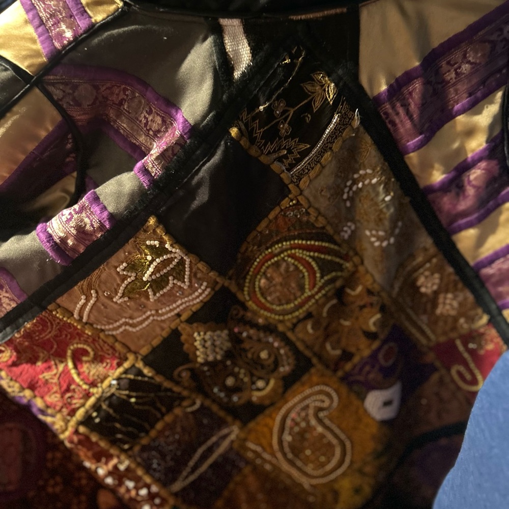 Women's Multicolor Patchwork Jacket